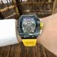 Richard Mille RM011 Carbon Case Yellow Strap Watch(6)_th.jpg